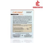 پشت کپسول کورکومین 600mg کورکومکس هلث اید 30 عددی