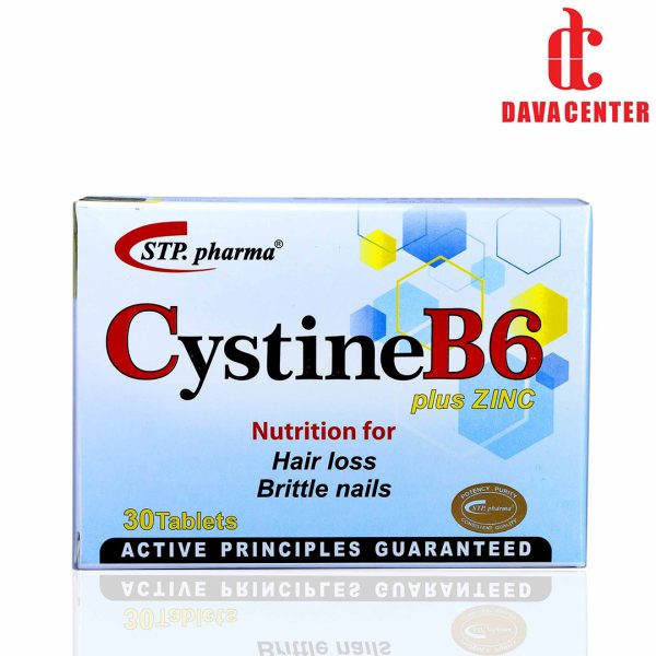 قرص سیستین B6+Zinc اس تی پی فارما 30 عدد