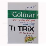 صابون گیاهی روغن درخت چای پوست چرب و آکنه ای Ti Trix گلمر 100gr