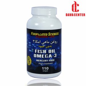 کپسول ژلاتینی امگا 3 فرمولیتد ساینسز 110 عددی