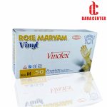 دستکش وینیل رز مريم 50 عددی