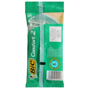 تیغ اصلاح دو لبه کامفورت بیک 5 عددی
