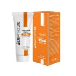 ضد آفتاب کرم پودری +SPF40 بژ طبیعی مناسب انواع پوست درم انجلین 30 میلی لیتر