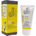 کرم ضد آفتاب و ضد لک +SPF 50 بژ طبیعی انواع پوست بایوتچ دلانو 50 میلی لیتر
