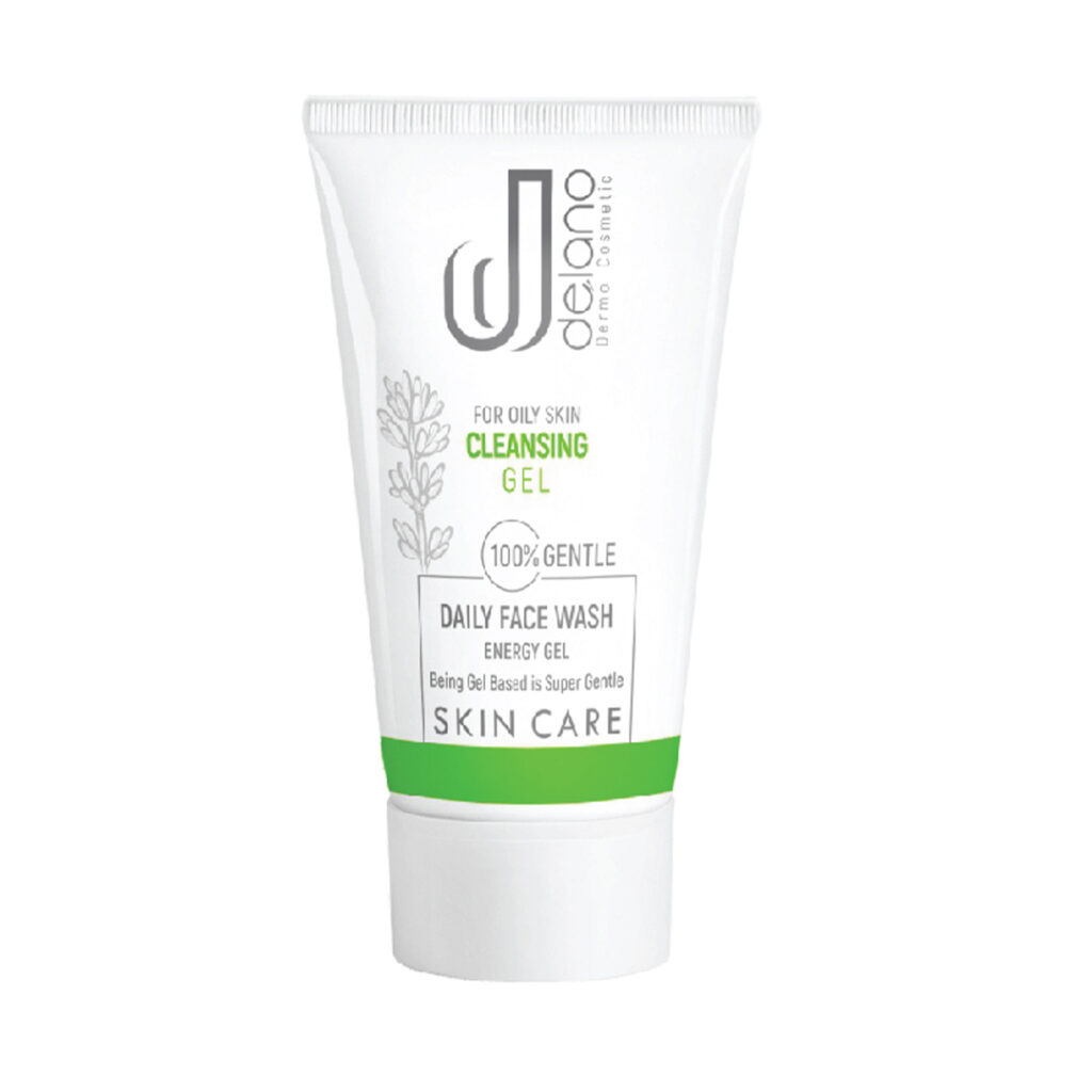 ژل فیس واش پوست چرب دلانو 150ml