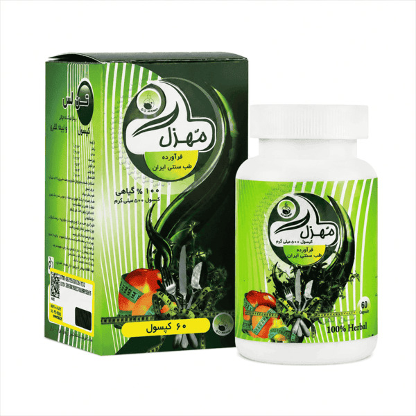 قوطی و جعبه کپسول لاغری تن لس کپسول لاغری گیاهی تن لس ۵۰۰ میلیگرم ۶۰ عددی سلامت گستر آرتیمان