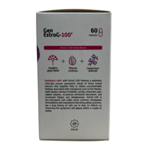 کپسول کنترل عوارض یائسگی ژن استروجی 100 (60 عددی)