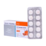 قرص جویدنی ویتامین 250C میلی گرم اسوه
