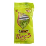 خود تراش سه لبه زنانه Pure 3 Lady بیک 4 عددی