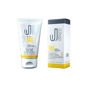 کرم ضد آفتاب و ضد لک +SPF 50 بژ روشن انواع پوست بایوتچ دلانو 50 میلی لیتر