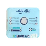 پوشینه شورتی بزرگسال سایز L ايزی لايف (10 عددی) آبی - Image 2