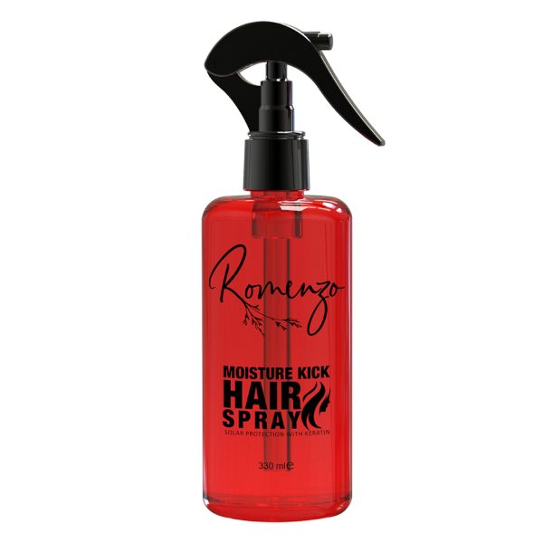 اسپری گره باز کن و محافظ مو Moisture kick رومنزو 330ml