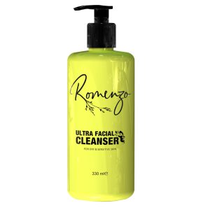 شوینده گیاهی پوست خشک و حساس Ultra Facial Cleanser رومنزو 330ml