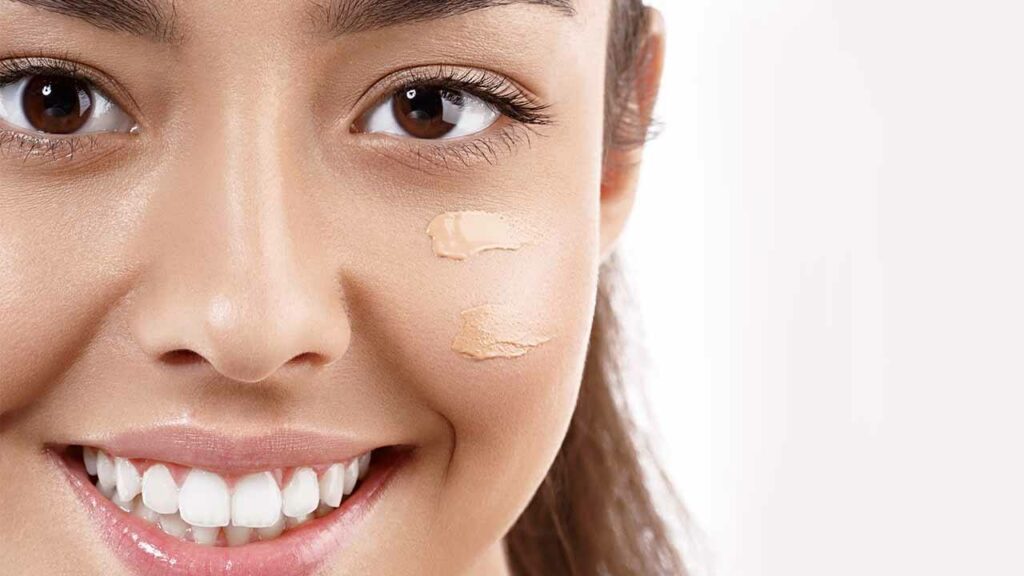 انتخاب نمای نهایی کرم پودر