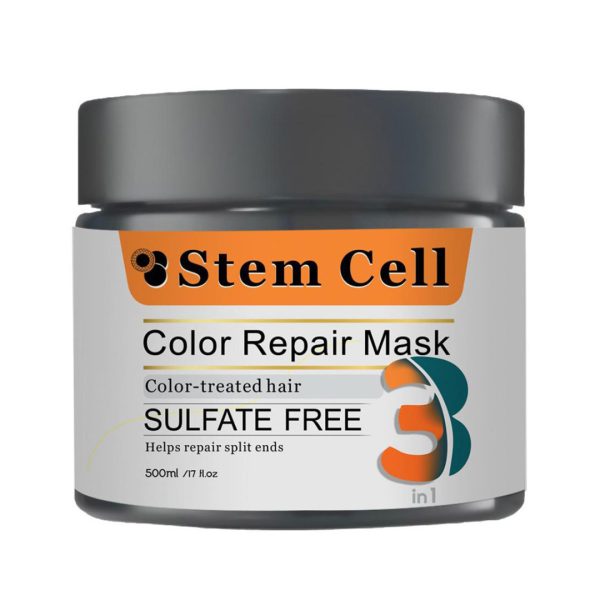 ماسک موهای رنگ و هایلایت شده Color Repair فاقد سولفات استم سل 500ml