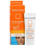 فلوئید ضد آفتاب روشن کننده +SPF 50 فاقد چربی درماتيپيک 40 میلی لیتر