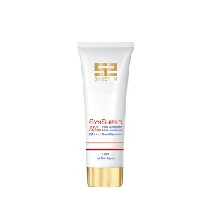 فلوئید ضد آفتاب SPF 50 رنگ روشن ساین شیلد ساین اسکین