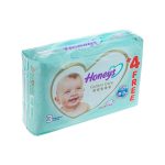 پوشک بچه هانیز 4 تا 9 کیلوگرم سایز 3 متوسط 42 عددی