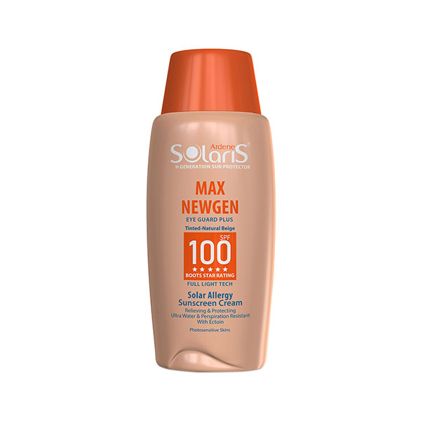 Untitled-31111 ضد آفتاب SPF 100 مکس نیوژن بژ طبیعی آردن سولاریس 100 میلی لیتر - Image 1
