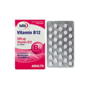 قرص ویتامین B12 (500 میکروگرم) یوروویتال 60 عددی