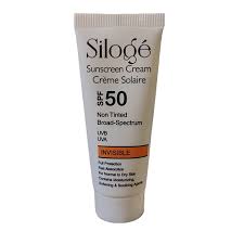 کرم ضد آفتاب +SPF50 بی رنگ پوست خشک و نرمال سیلوژه 40میلی‌لیتر