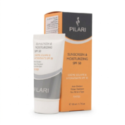 کرم ضد آفتاب و مرطوب کننده SPF 50 رنگی انواع پوست پیلاری 50 میلی لیتر