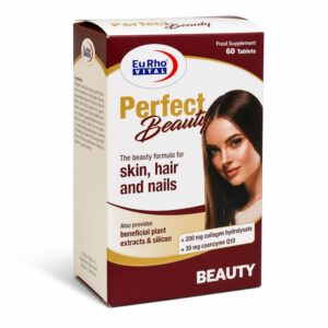 قرص پرفکت بیوتی یوروویتال مکمل سلامت پوست مو و ناخن