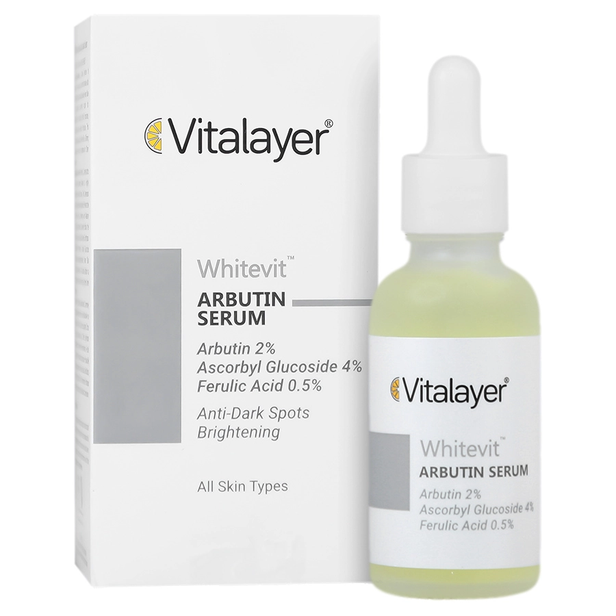 Vitalayer Whitevit Arbutin Serum سرم ضد لک آربوتین وایت ویت ویتالیر ۳۰ میلیلیتر