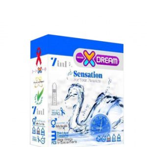کاندوم حساس ایکس دریم XDream مدل Sensation بسته 3 عددی