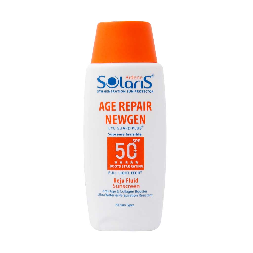 فلوئید ضد آفتاب و ضد چروک SPF50 سولاریس آردن مدل ایج ریپیر نیوژن 100 میلی لیتر