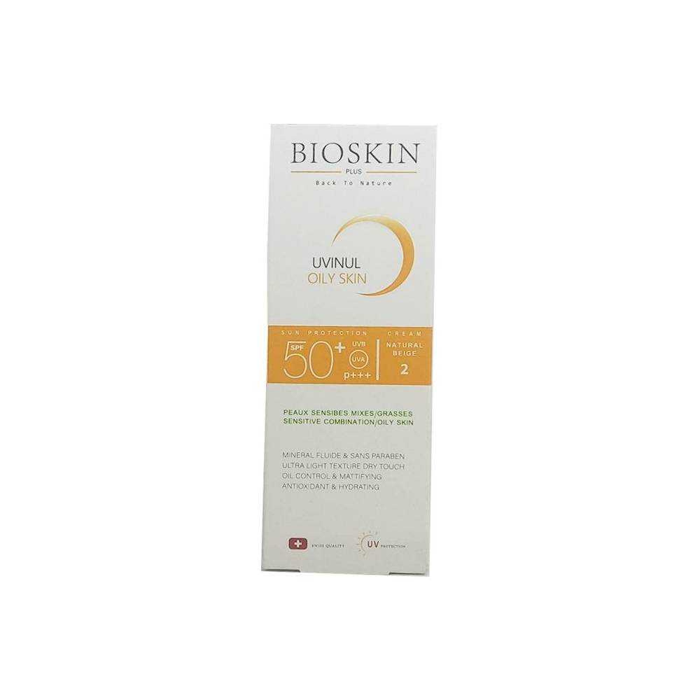 Bio Skin SunScreen SPF50+ 3 Oily Skin G B کرم ضد آفتاب بایو اسکین