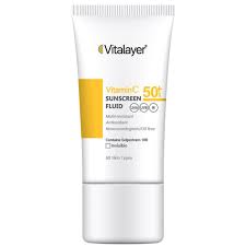فلوئيد ضد آفتاب ویتامین سی SPF50 ویتالیر 50 میلی لیتر