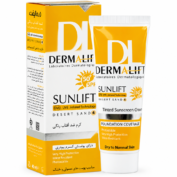 کرم ضد آفتاب درمالیفت پوست خشک SPF50 – حجم ۴۰ میلی‌لیتر