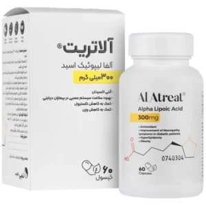 کپسول آلاتریت آلفا لیپوئیک اسید 300 میلی گرم تچرا فارمد 60 عددی