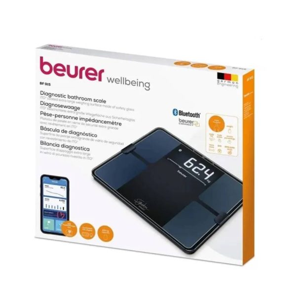ترازو دیجیتال با بلوتوث مدل BF915 بیورر