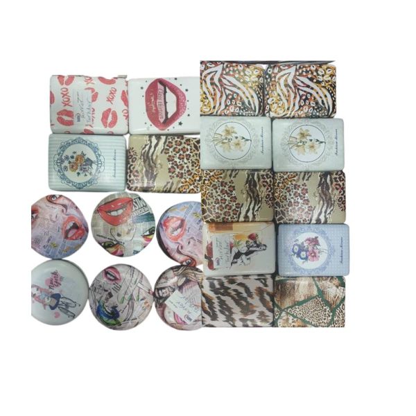 آیینه طرح دار داخل کیف