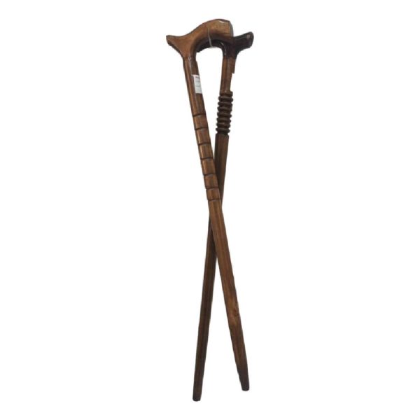 عصا چوبی طرح دار