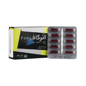 کپسول کافئین انرکاف 200 میلی گرم الحاوی 30 عددی