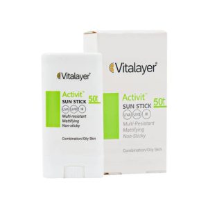 ضد آفتاب +SPF50 استیکی اکتی ویت ویتالیر 15 گرم