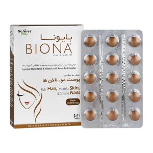 قرص بایونا نیچرز اونلی 30 عددی