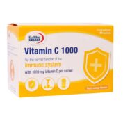ساشه ویتامین C (1000میلی گرم ) یوروویتال 30 عددی