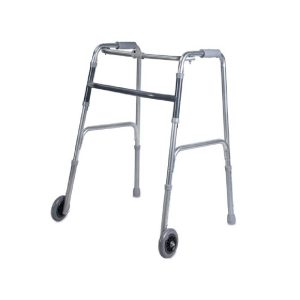 واکر تاشو مدرج چرخ دار شاخص طب