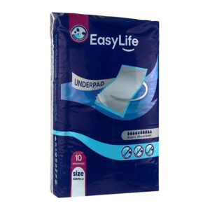 زیرانداز بیمار سایز 60 در 90 ایزی لایف 10 عددی
