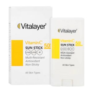 ضد آفتاب استیکی ویتامین C SPF50 ویتالیر 15 میلی لیتر