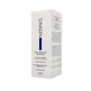شامپو ضد شوره موهای معمولی و خشک ژیناژن 250 میلی لیتر