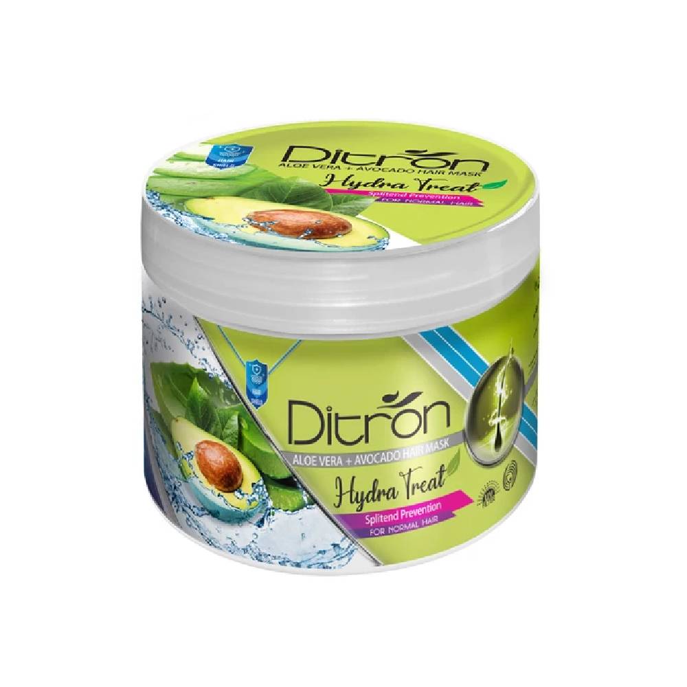 Ditron ALOEVERA ماسک مو هیدرا تریت آلوئه ورا و آووکادو دیترون 400 میلی لیتر