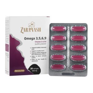 سافت ژل 3 5 6 9 امگا زراوش 30 عددی