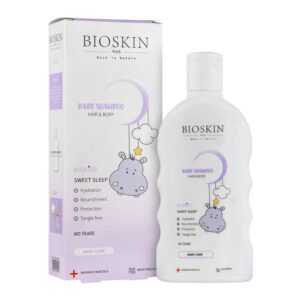 شامپو سر و بدن کودک بایو اسکین 200 میلی لیتر