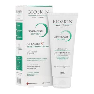 کرم آبرسان ویتامین C پوست چرب بایو اسکین 75 میلی لیتر