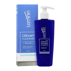 شوینده کرمی مناسب پوست چرب حاوی AHA لامینین 200 میلی لیتر